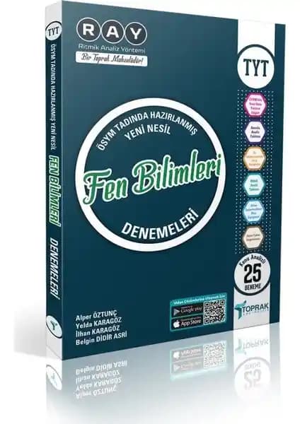 Toprak Yayıncılık 2021 TYT Fen Bilimleri Deneme Kitabı ile Sınava Etkili Hazırlık