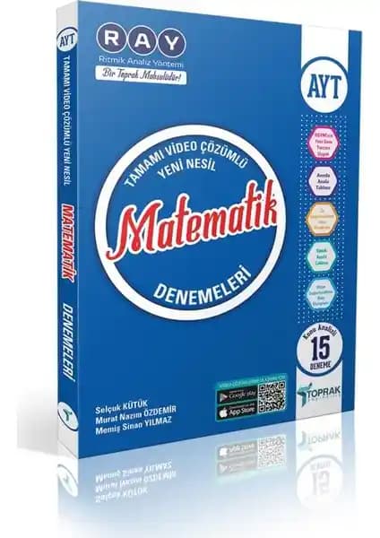 Toprak Yayıncılık AYT Matematik Denemeleri Sınava Hazırlık İçin Güncel ve Güvenilir Kaynak