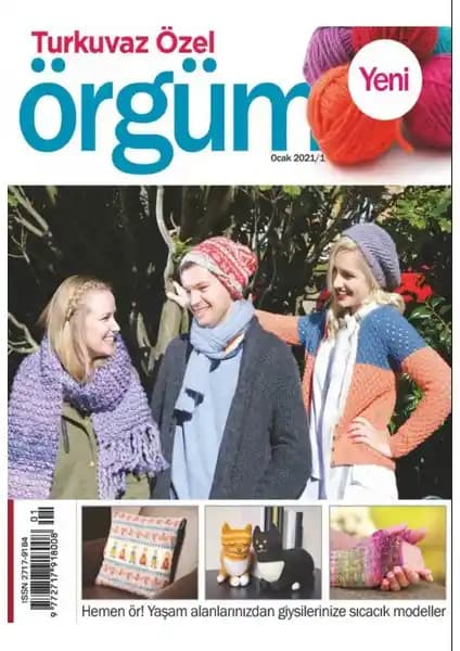 Turkuvaz Dergi Örgüm 2 El İşleri ve Yaratıcılık Odaklı Pratik Örgü Rehberi