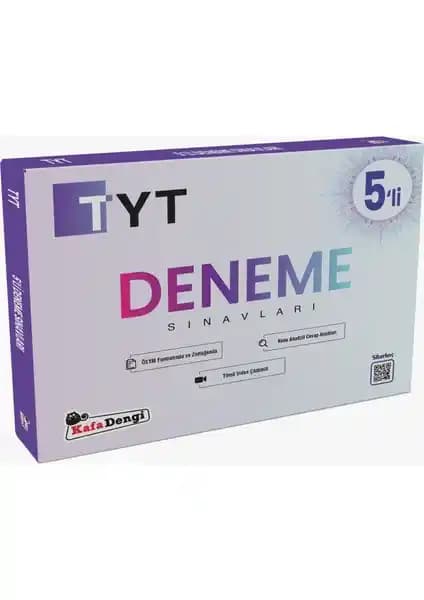 TYT 5’li Deneme Sınavı Kapsamlı Çalışma Kitabı Sınava Hazırlık ve Strateji Geliştirme
