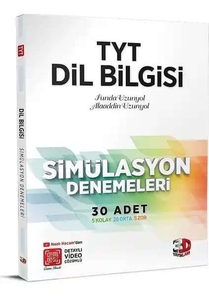 TYT Dil Bilgisi Simülasyon Denemeleri Detaylı Video Çözümlü Eğitim Kaynağı