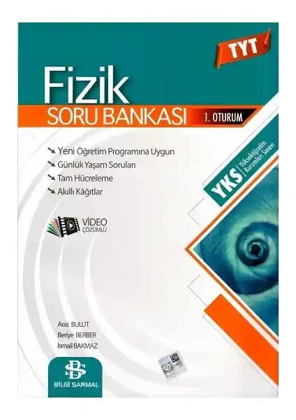 TYT Fizik Soru Bankası Bilgi Sarmal Yayınları Güncel ve Etkili Eğitim Kaynağı
