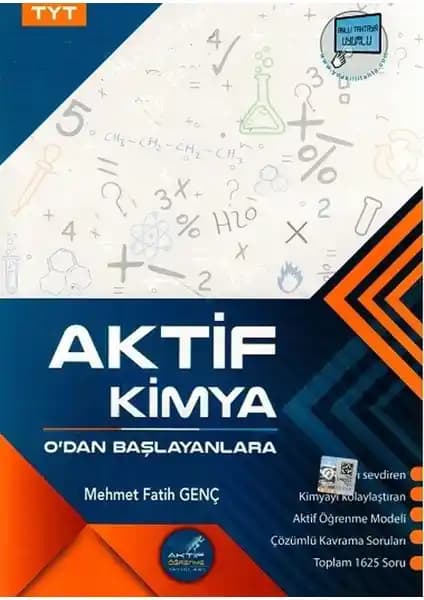 TYT Kimya 0'dan Başlayanlara: Temel Seviye Kimya Kitabı ve Öğrenme Rehberi