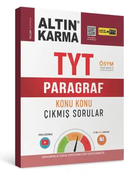 TYT Paragraf Konu Konu Çıkmış Sorular ile Etkili Sınava Hazırlık Rehberi