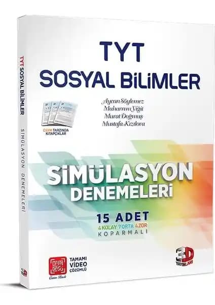 TYT Sosyal Bilimler 15'li Simülasyon Denemeleri ile Sınava Etkili Hazırlık Rehberi