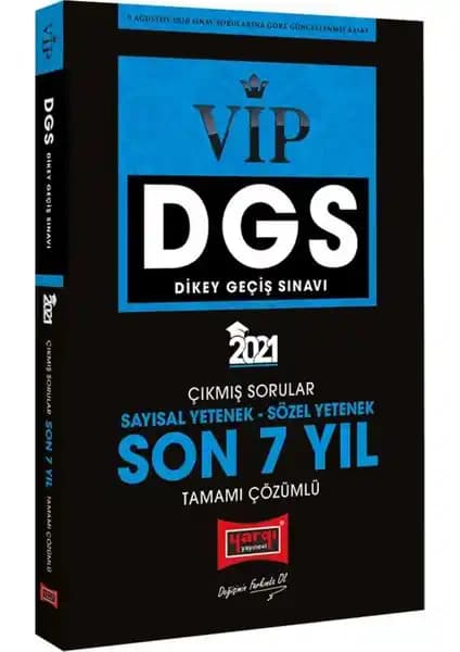 Yargı Yayınevi DGS VIP Sayısal ve Sözel Yetenek Son 7 Yıl Çözümlü Fasikül Özellikleri ve Kullanım Avantajları