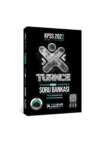 Yediiklim KPSS Türkçe Soru Bankası 2022 Güncel ve Kapsamlı Çalışma Kaynağı