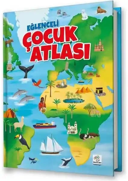 Yükselen Zeka Eğlenceli Çocuk Atlası: Renkli ve Dayanıklı Eğitim Kaynağı