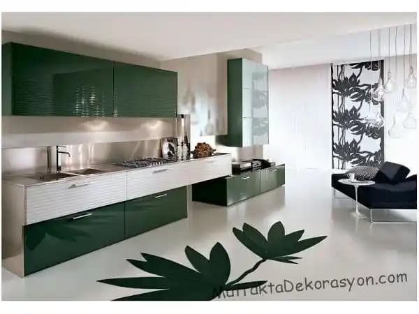 İki Renk Mutfak Dolabı Tasarımı: Estetik ve Fonksiyonelliğin Dengesi