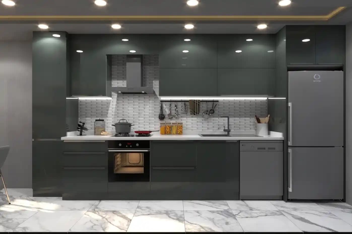 Karşılıklı Mutfak Dolabı Modelleri: Tasarım ve Fonksiyonellik Üzerine Kapsamlı İnceleme