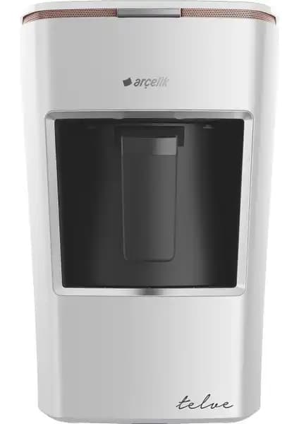Arçelik K 3300 Beyaz Telve Türk Kahve Makinesi Günlük Kahve Keyfi İçin Uygun ve Şık Tasarım