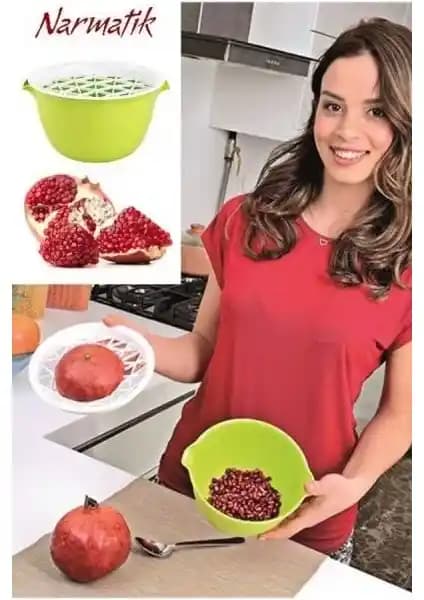 Cansa Narmatik Pratik Nar Dökücü ile Nar Ayıklama İşlemini Kolaylaştırın ve Hijyenik Hale Getirin