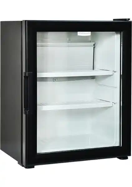 Elektromarla 40 Litre Cam Kapaklı Mini Buzdolabı Otel ve Ofis Kullanımı İçin Optimal Çözüm