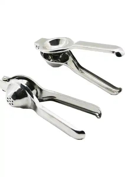 Inox Metal Limon Sıkacak Kollu Pres Modeli 20CM - Dayanıklı ve Pratik Meyve Sıkma Çözümü