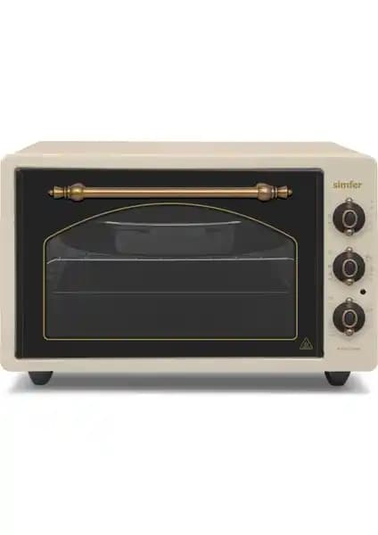 Simfer M4295 Turbo Rustik 42 Lt Midi Fırın: Estetik ve Performanslı Mutfak Çözümü