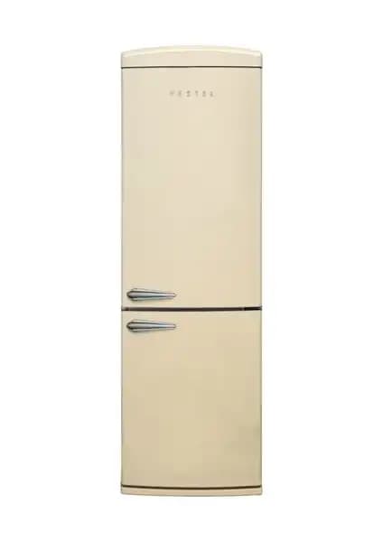 Vestel Retro NFK37211 Bej 330 Lt E Sınıfı No-Frost Buzdolabı Modern Tasarım ve Gelişmiş Özellikler