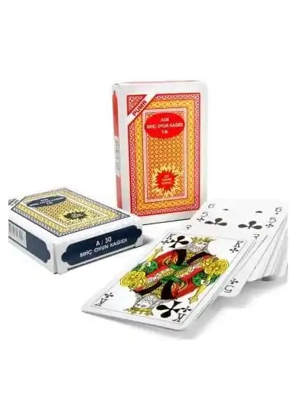 50'li Puma A/30 Briç ve İskambil Oyun Kartları Kalite ve Dayanıklılık Sunar