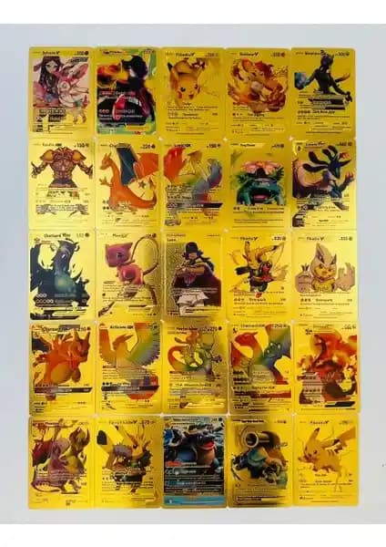 Abetto Market Pokemon Gold Oyun Kartı Seti: Koleksiyon ve Oyun Stratejisi İçin Eşsiz Fırsat