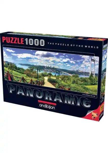 Anatolian 1000 Parçalık Panorama Puzzle Otağtepe’den Boğaz İstanbul Manzarası