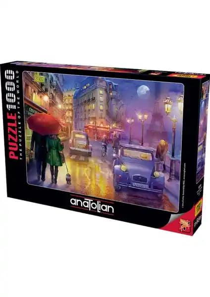 Anatolian 1000 Parçalık Puzzle - Paris'de Bir Gece Temasıyla Zeka ve Eğlence Bir Arada