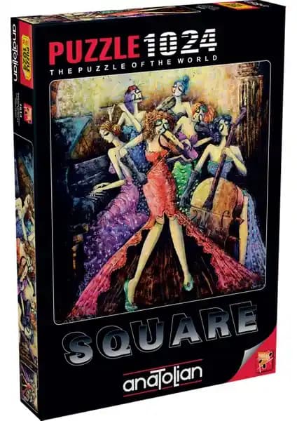 Anatolian 1024 Parçalık Puzzle Kadınlar Orkestrası Teması Yüksek Kalite Eğlence