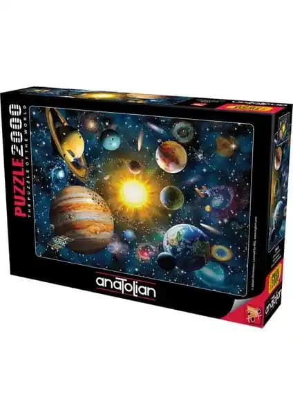 Anatolian 2000 Parça Güneş Sistemi Temalı Yetişkin Puzzle Detaylı İnceleme ve Değerlendirme