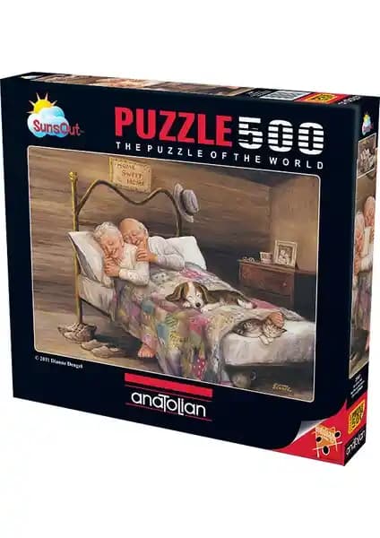 Anatolian 500 Parçalık Puzzle Ev ve Zihin Geliştirici Yaratıcı Aktivite