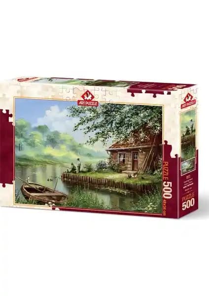 Art Puzzle Akşam Oltası 500 Parça Puzzle: Yetişkin ve Çocuklar İçin Kaliteli Zihin Egzersizi