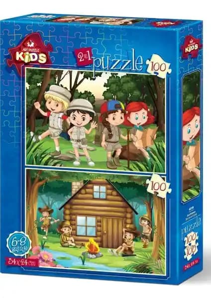 Art Puzzle Art Çocuk Puzzle İzci Kampı: Eğlenceli ve Eğitici Puzzle Seti Üretimi ve Özellikleri