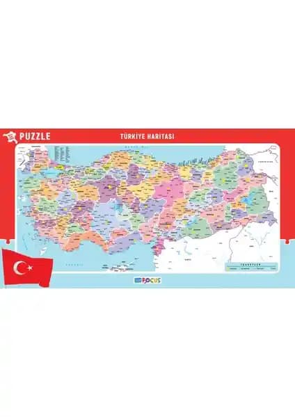 Blue Focus 56x30 cm Büyük Boy Türkiye Haritası Puzzle Detaylı İnceleme ve Kullanım Özellikleri