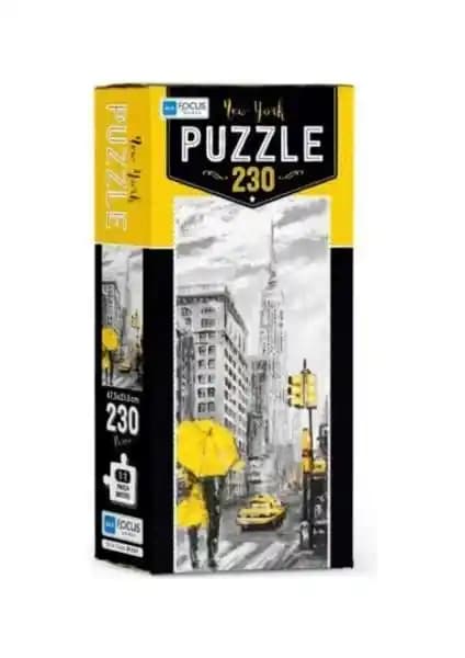 Blue Focus New York 230 Parça Puzzle: Kaliteli Malzemelerle Zorlayıcı ve Eğlenceli Deneyim
