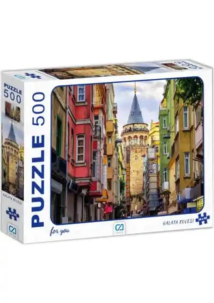 Ca Games Galata Kulesi 500 Parça Puzzle İncelemesi ve Dekoratif Kullanım İpuçları