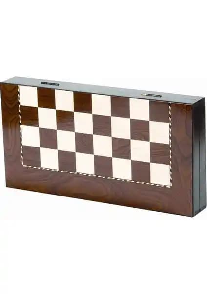 Cix Sedef Kaplama Tavla Orta Boy Dayanıklı ve Estetik Tasarımıyla Şık Oyun Seti