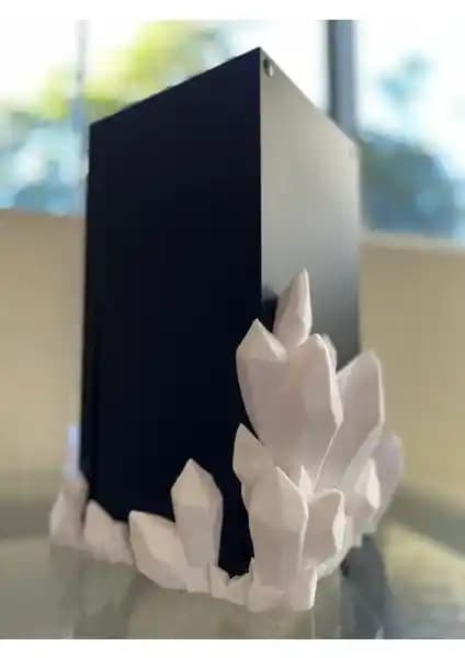 Dlc 3D Design Xbox Series X Kristal Standı Şık ve Fonksiyonel Oyun Aksesuarı
