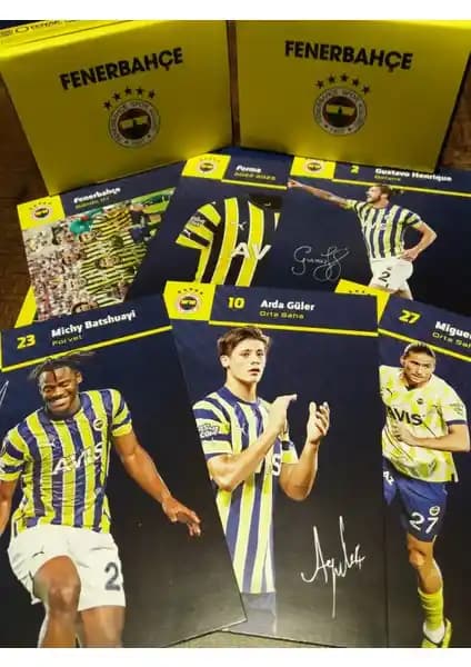 Fenerbahçe Taraftarları İçin Özel Lisanslı Sezon Koleksiyon Kartları 2022-2023