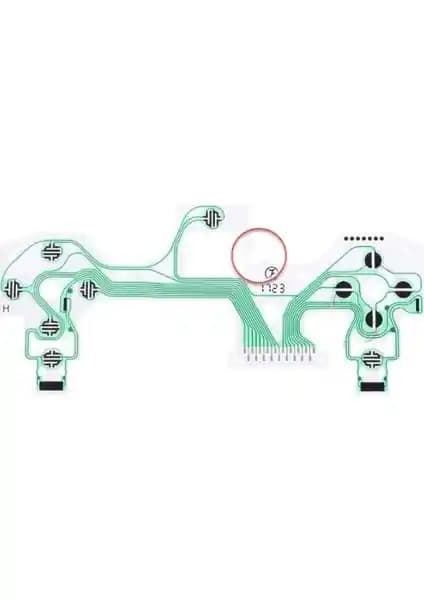 Feza PS4 Kol İçin V2 Orjinal Flex JDM-040 Yedek Parça Güvenilir ve Dayanıklı
