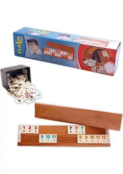 Flash Ahşap Okey Takımı: Dayanıklı Malzeme ve Şık Tasarım ile Eğlenceyi Yükseltin
