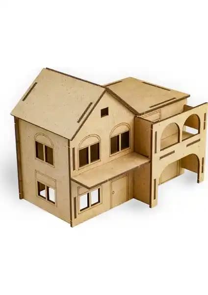 Giftölye Maket Konak: Detaylı ve Dayanıklı Ahşap Maket Modeli
