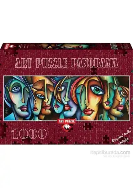 Hüznü Paylaşanlar Panorama Puzzle 1000 Parça Sanat ve Zeka Geliştirme Ürünü