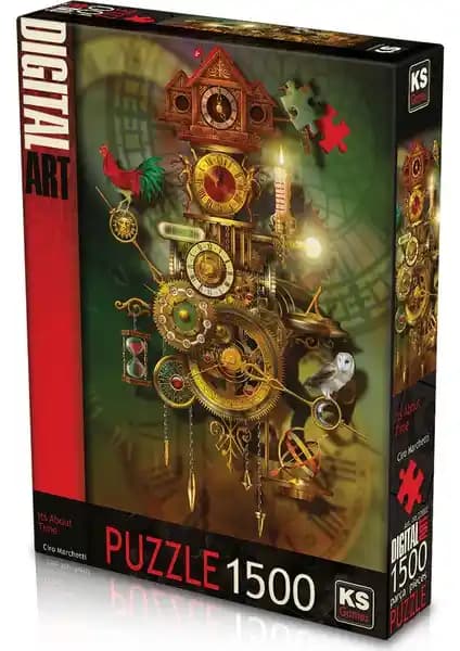 KS Games 1500 Parça It’s About Time Puzzle Yüksek Kalite ve Detaylı Tasarım