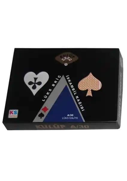 KS Games 2'li Kulüp İskambil Oyun Kağıdı: Dayanıklı ve Şık Kart Seti