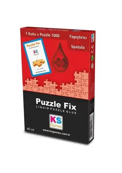 KS Games 3x1000 Parçalık Puzzle Yapıştırıcısı Yüksek Kalite ve Kolay Kullanım İçin Uygun