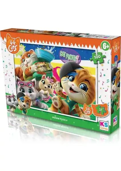 KS Games 44 Cats Puzzle Çocuklar İçin Eğlenceli ve Güvenilir Yüksek Kalite Yapboz