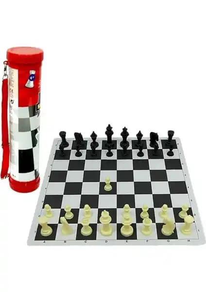 KS Games Classic Rulo Satranç T-10305: Dayanıklı ve Taşınabilir Satranç Seti