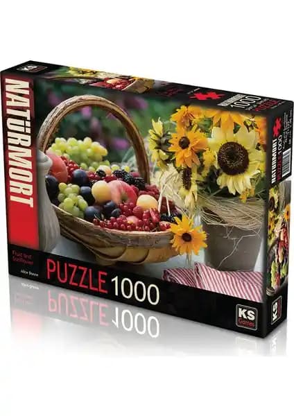 KS Games Fruıt And Sunflower Puzzle Doğa Temalı Zorluk Seviyesi Yüksek Puzzle Deneyimi