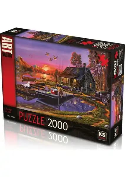 KS Games Lakeside Cottage: Güvenli ve Yaratıcı Masa Oyunu Seti 68x96 cm