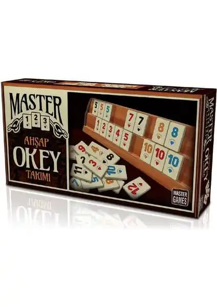 KS GAMES Master Ağaç Okey: Dayanıklı ve Estetik Oyun Seti Üreticiden Güvenilirlik