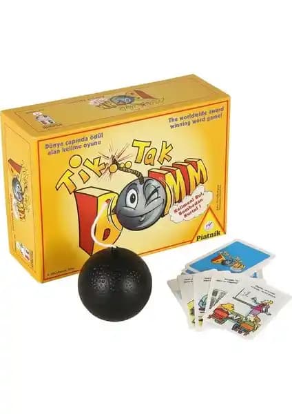 Piatnik Tik Tak BOMM Hafıza ve Konsantrasyon Oyunu: Eğlenceli ve Eğitici Aile Oyunu