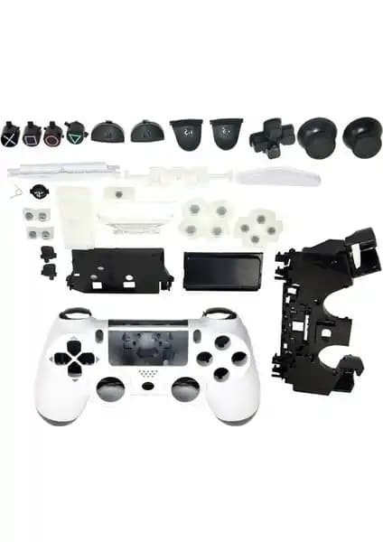 PlayStation 4 için orijinal uyumlu kol kasa takımı beyaz renkli ve dayanıklı tasarım
