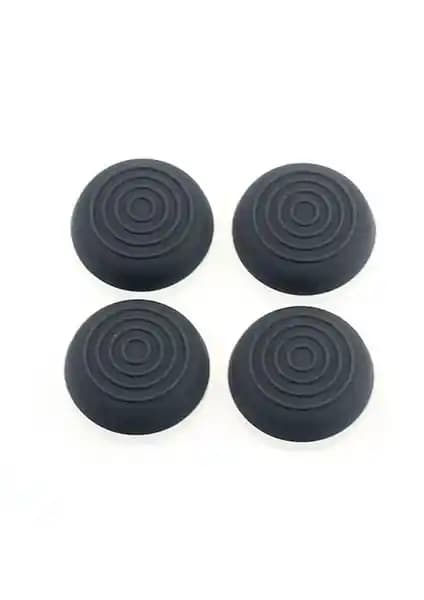 PS4 Analog Koruyucu Silikon Siyah Daire Oyun Kontrolü ve Koruma Aksesuarı